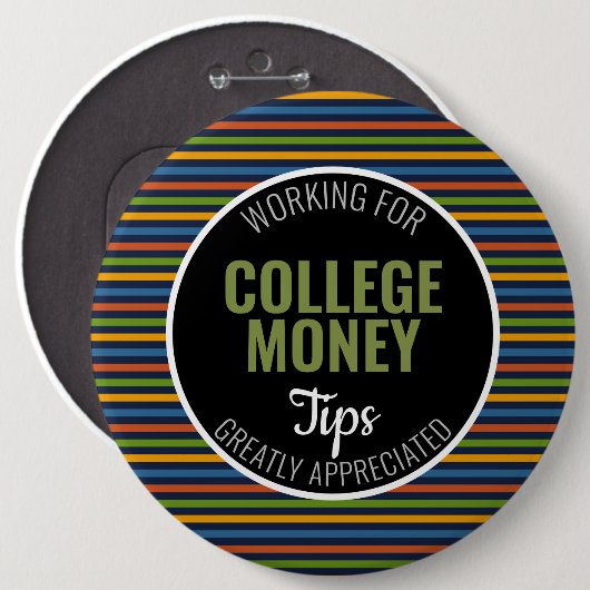 Farbige Streifen | Tipps | UNI Button (Vorne & Hinten)