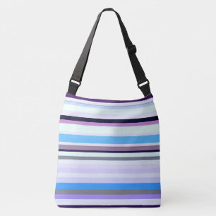 Farbige Streifen Tragetaschen Mit Langen Trägern