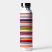 Farbige Streifen Trinkflasche (Links)