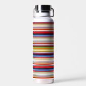 Farbige Streifen Trinkflasche (Rückseite)