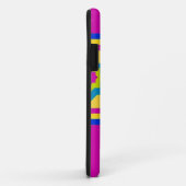 Farbige Streifen und Sterne Case-Mate iPhone Hülle (Hinten/Rechts)