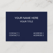 Farbige Streifen Visitenkarte (Rückseite)