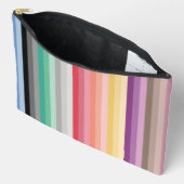 Farbige Streifen Zubehörtasche (Offen)