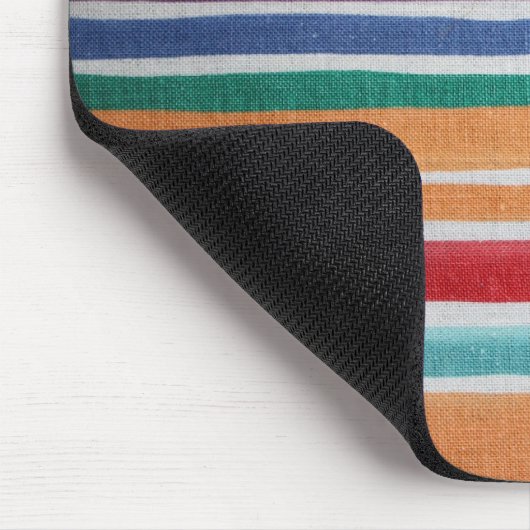 Farbige Streifenmousepad Mousepad (Ecke)