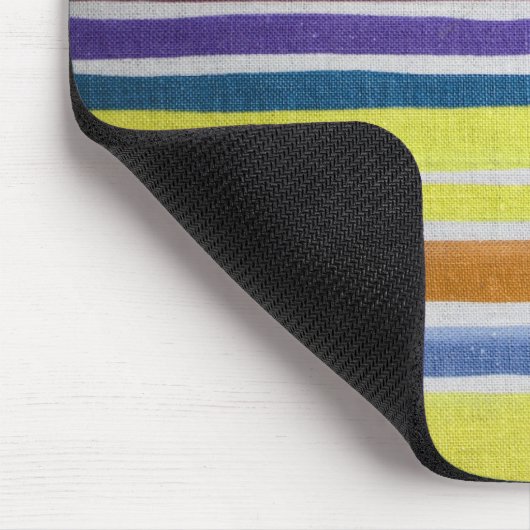 Farbige Streifenmousepad Mousepad (Ecke)