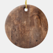 Farbige Strickstreifen Keramikornament (Hinten)