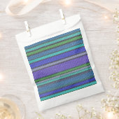 Farbige Strickstreifen nahtlos Muster 2 Geschenktütchen (Ausgeschnitten)