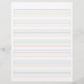 Farbige Strings Acoustic Gitarrenmusik Sheet