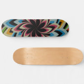 FARBIGE STRUDELBLUMEN SKATEBOARD (Horizontal)