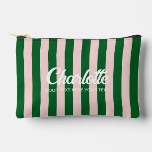Farbige Stylische Helle Farbe Minimalistische Stre Zubehörtasche