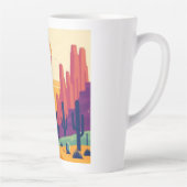 Farbige südwestliche Wüstenkunst Milchtasse (Rechts)