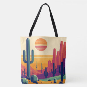 Farbige südwestliche Wüstenkunst Tasche