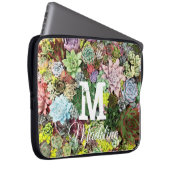 Farbige Sukkuline Laptopschutzhülle (Vorne Rechts)