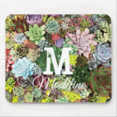 Farbige Sukkuline Mousepad (Vorne)