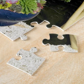 Farbige Sukkulturen mit Silbergras Puzzle (Seite)