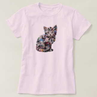 Farbige süße Katze sucht ein Zuhause T-Shirt
