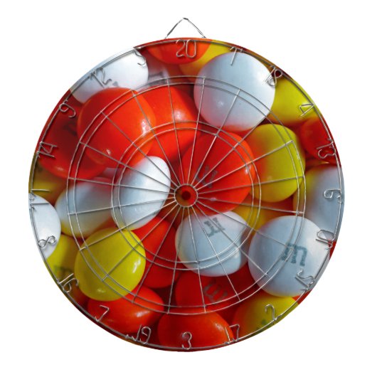 Farbige Süßigkeiten Dartscheibe (vorne)