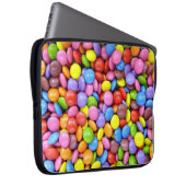 Farbige Süßigkeiten Laptopschutzhülle (Vorne Rechts)