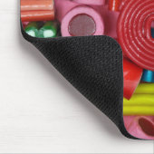 Farbige Süßigkeiten Mousepad (Ecke)