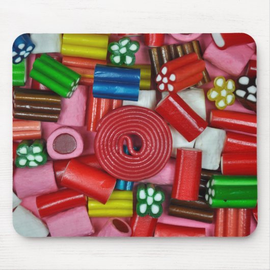Farbige Süßigkeiten Mousepad (Vorne)