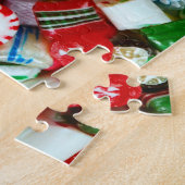 Farbige Süßigkeiten Puzzle (Seite)