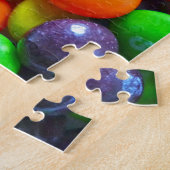 Farbige Süßigkeiten Puzzle (Seite)