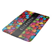 Farbige Süßigkeiten, Süßigkeiten, Süßigkeiten, Ihr Badematte (Schrägansicht)