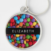 Farbige Süßigkeiten, Süßigkeiten, Süßigkeiten, Ihr Schlüsselanhänger (Vorne)