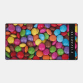 Farbige Süßigkeiten, Süßigkeiten, Süßigkeiten, Ihr Schreibtischunterlage (Vorderseite)