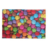 Farbige Süßigkeiten, Süßigkeiten, Süßigkeiten, Leb Kissenbezug (Rückseite)