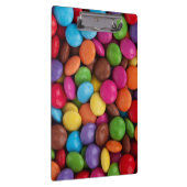 Farbige Süßigkeiten, Süßigkeiten, Süßigkeiten, Leb Klemmbrett (Rechts)