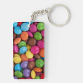 Farbige Süßigkeiten, Süßigkeiten, Süßigkeiten, Leb Schlüsselanhänger (Rückseite)