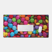 Farbige Süßigkeiten, Süßigkeiten, Süßigkeiten, Leb Schreibtischunterlage (Tastatur & Maus)