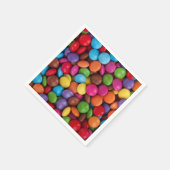Farbige Süßigkeiten, Süßigkeiten, Süßigkeiten, Leb Serviette (Ecke)