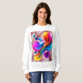 Farbige  sweatshirt (Vorne ganz)