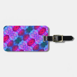 Farbige Symmetrie Gepäckanhänger