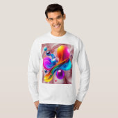 Farbige T-Shirt (Vorne ganz)