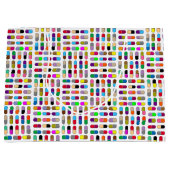 Farbige Tabletten Große Geschenktüte (Vorderseite)