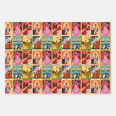 Farbige Tarot-Kartendarstellung Geschenkpapier Set (Vorderseite 3)