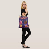 Farbige Tasche mit motivierend Eis (Am Model)