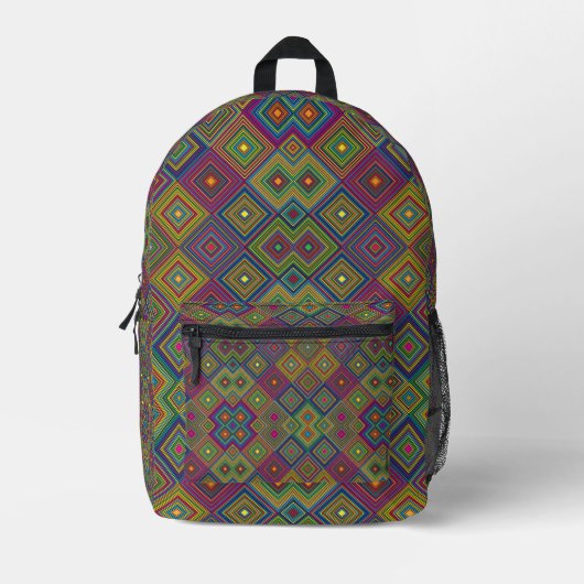 Farbige Tasche mit Vorderansicht, die lebendige ze (Vorderseite)