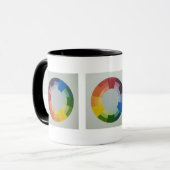 FARBIGE Tasse (Vorderseite Links)