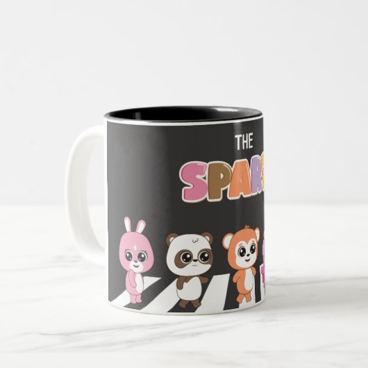 Farbige Tasse (Vorderseite Links)