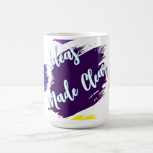 Farbige Tasse (Zentrum)