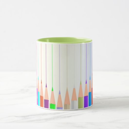 Farbige Tasse (Zentrum)