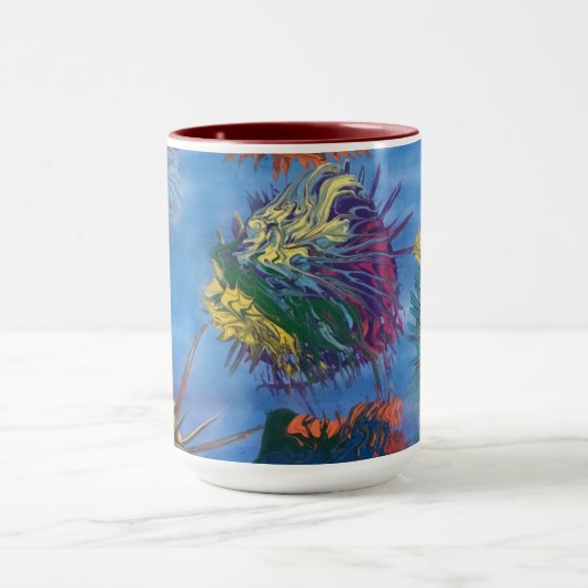 Farbige Tasse (Zentrum)