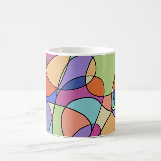 Farbige Tasse (Mittel)