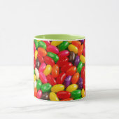 Farbige Tasse aus Geleebohnen (Zentrum)