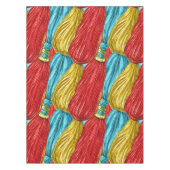 Farbige Tassels Tischdecke (Vorderseite)