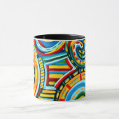 Farbige Tassendesign Tasse (Zentrum)